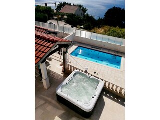 jacuzzi and pool