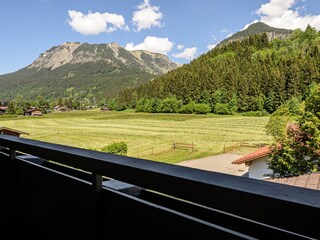 Aussicht vom Balkon