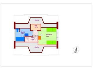 Casa de vacaciones Dranske Plano de planta 38