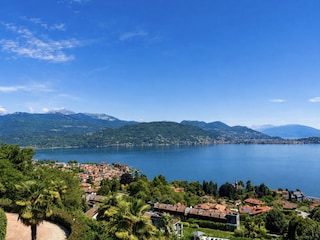 ... atemberaubender Sicht auf den See und die Borromäischen Inseln