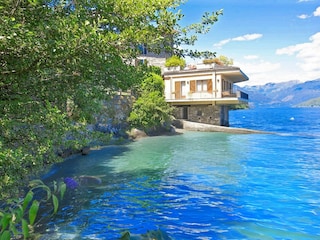 La Terrazza mit Privatstrand