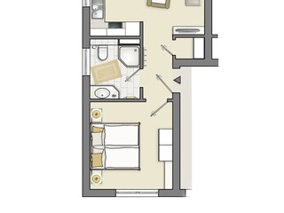 Appartement de vacances Dierhagen Plan d'étage 33