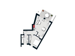 Appartamento per vacanze Dierhagen Pianta del piano 27