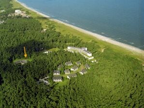 Maison de vacances avec toit de chaume sur la plage incl. 4500m² SPA/Sport