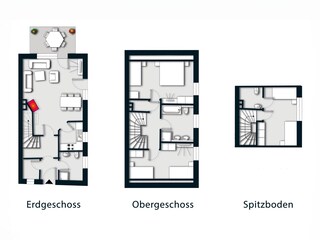 Vakantiehuis Dierhagen Grondplan 34