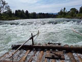 Floßfahrt auf dem Lech