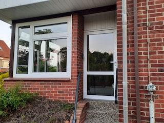 Seiteneingang zum Wintergarten