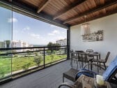 Balcony with sea view