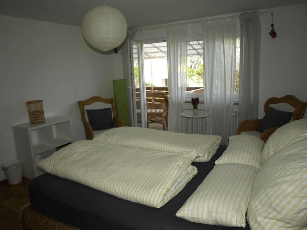 Großes Schlafzimmer Balkonzugang