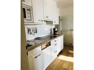 Küchenzeile Seitenansicht