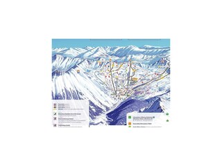 Übersichtskarte Planneralm Winter