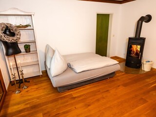 Schlafzimmer 2 umgebautes Schlafsofa 1,40 m breit