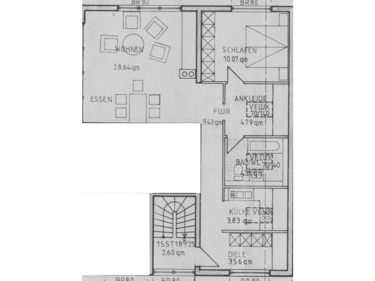 Ferienwohnung Königsfeld Grundriss 21