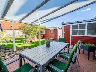 Überdachte Terrasse