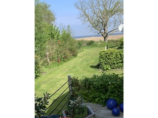 Boddenblick von der Terrasse