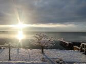 See genießen - Gartenblick im Winter