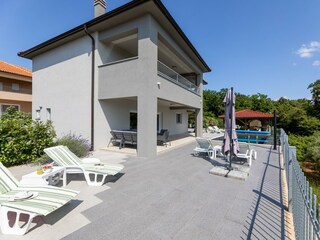 Villa Petra mit beheiztem Pool und Meerblick