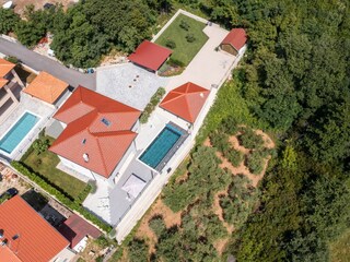 Villa Petra mit beheiztem Pool und Meerblick