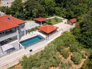 Villa Petra mit beheiztem Pool und Meerblick