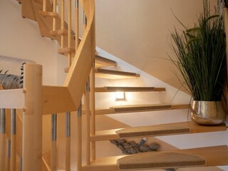 Treppe zum 3. Schlafzimmer