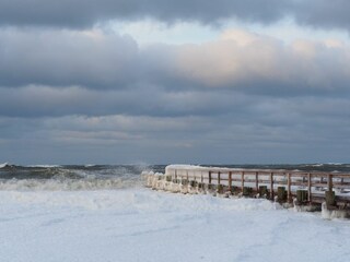 Zingst im Schnee