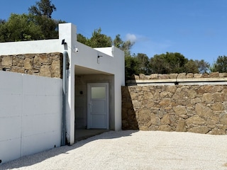 Offene Garage
