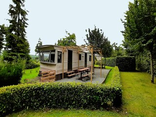 Wohnwagen Gouvets Außenaufnahme 10