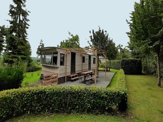 Wohnwagen Gouvets Außenaufnahme 11