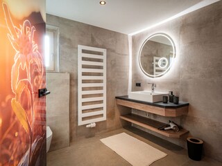 Badezimmer im Apart Relax