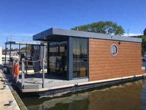 Holiday park Houseboat in Kamien Pomorski with a terrace - Kamień Pomorski - image1