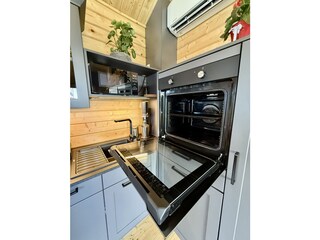 Backofen mit Backblech