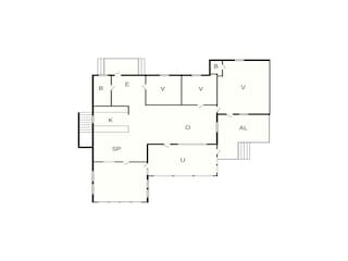 Vakantiehuis Våxtorp Grondplan 50