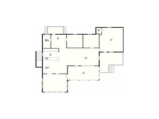 Casa de vacaciones Våxtorp Plano de planta 13