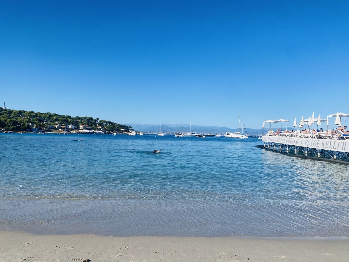 Plage de la Garoupe am Cap d‘Antibes