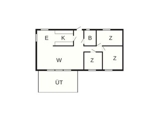 Casa de vacaciones Hunnebostrand Plano de planta 7