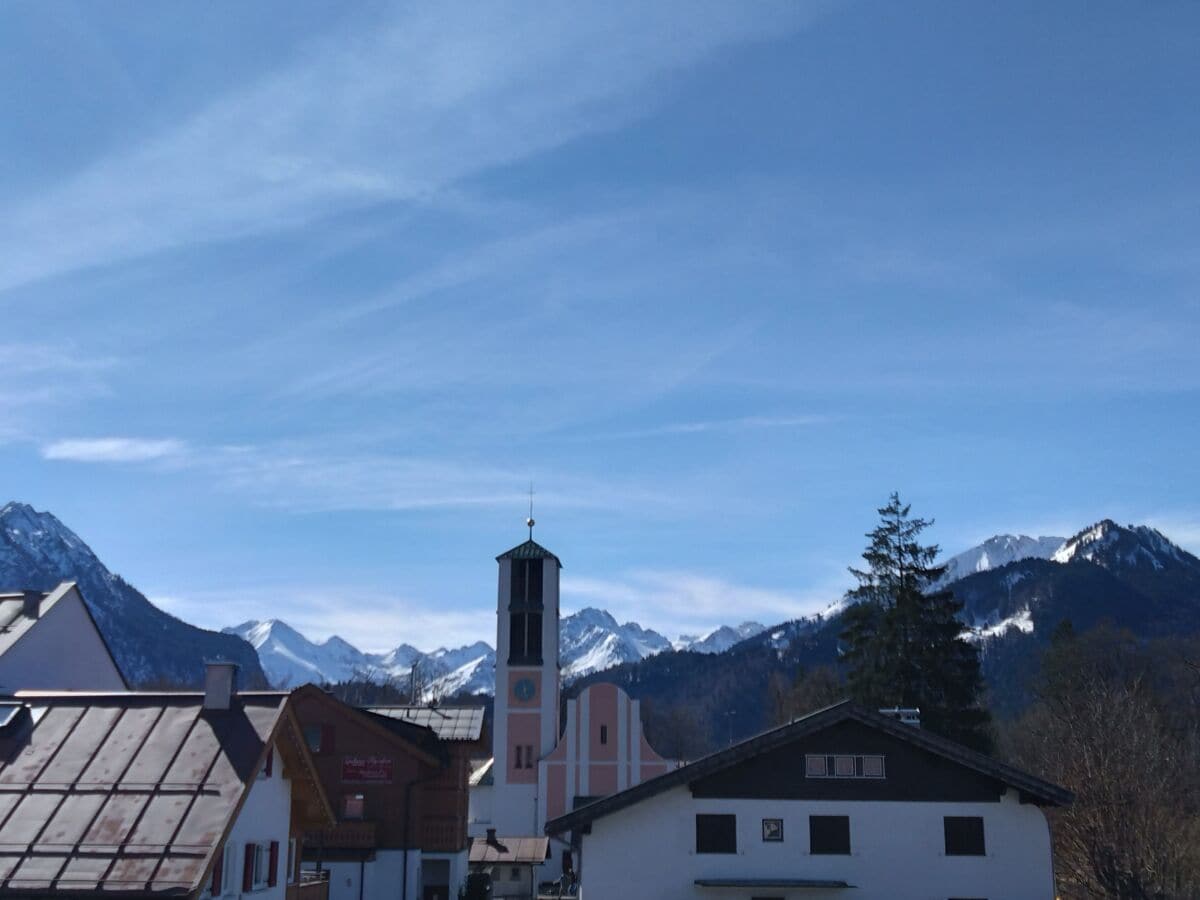 Ausblick vom Balkon