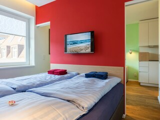 Nautilus TV im Schlafzimmer