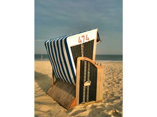Norderney - Strandkorb am Weststrand