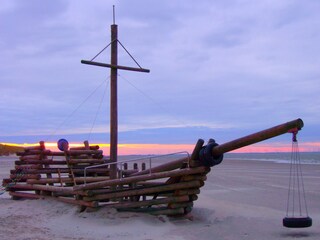 Norderney - Piratenschiff am Weststrand
