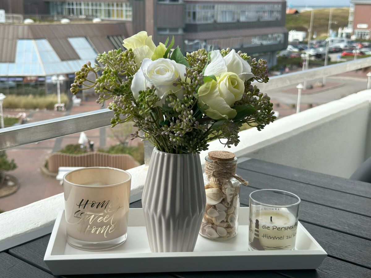 Ausblick vom Balkon Richtung NW