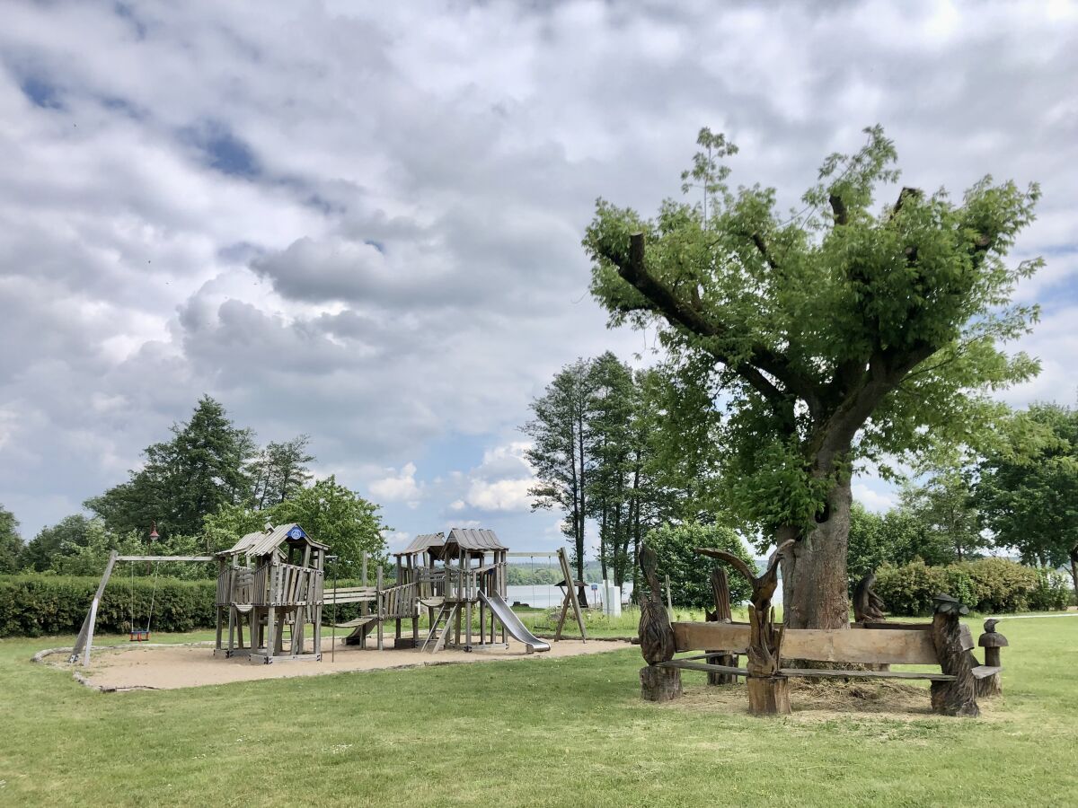 Spielplatz am Nahegelegenen Campingplatz