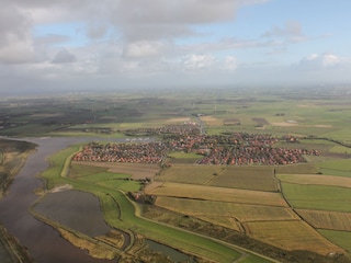 Greetsiel von oben