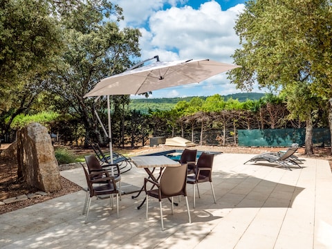 Ferienhaus Modernes Häuschen im Herzen der grünen Provence – 447