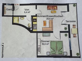 Holiday apartment Ehrwald Floor Plan 16