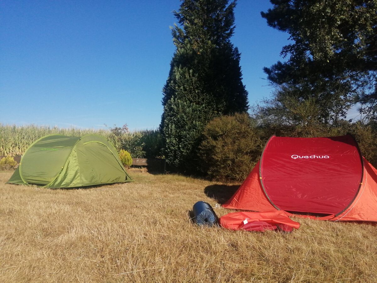 Zelten im Garten möglich