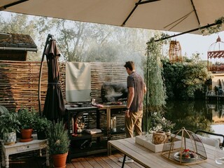Chalet Geel Buitenaudio-opname 9