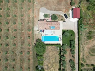 High above