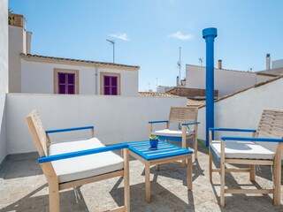 Rijtjeshuis Portocolom Buitenaudio-opname 2