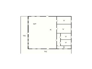 Vakantiehuis Juelsminde Grondplan 41