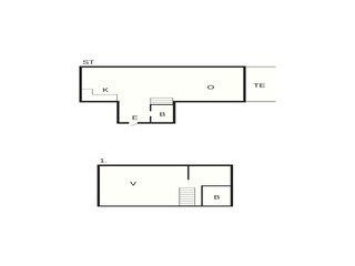 Vakantiehuis Ljusterö Grondplan 33